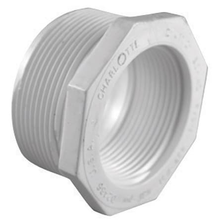 Charlotte Pipe And Foundry Charlotte Pipe Schedule 40 1-1/2 in. MPT X 1/2 in. D FPT PVC Reducing Bushing 1 pk PVC 02112 2800